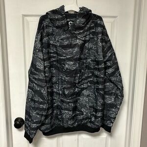 Zero Foxtrot Black Tigerstripe Woobie Hoodie